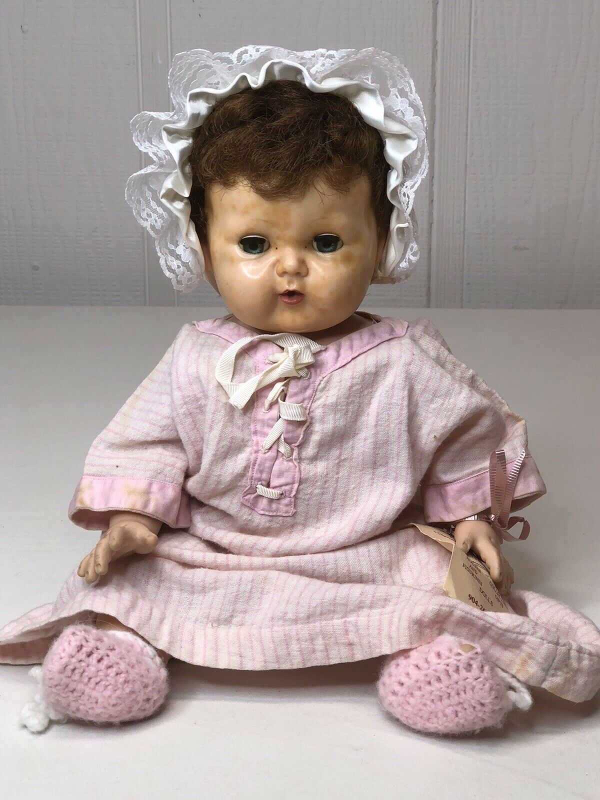 Vinyl American Character Tiny Tears Baby Doll