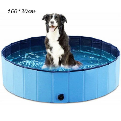 Foldable Dog Pool Pet Swimming Pool Pet Summer Bathing Tub For Dogs Cat 80~160cm