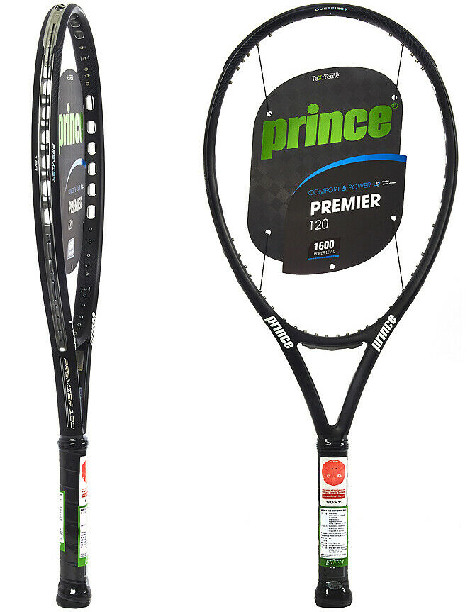 Prince 2017 Textreme Premier 120 Tennis Racquet Racket 120 Sq 255g G2 16x19