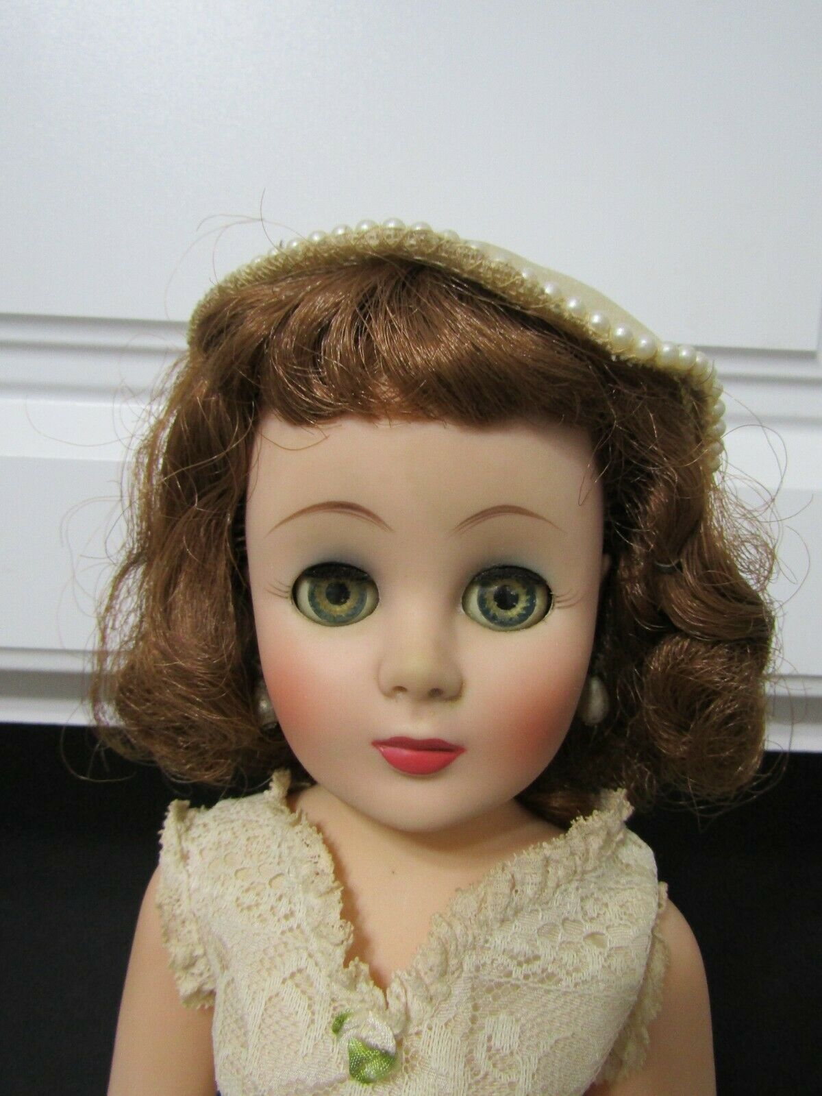 Vtg American Character Toni Bride Doll 20" Doll Gorgeous, Gown Tlc