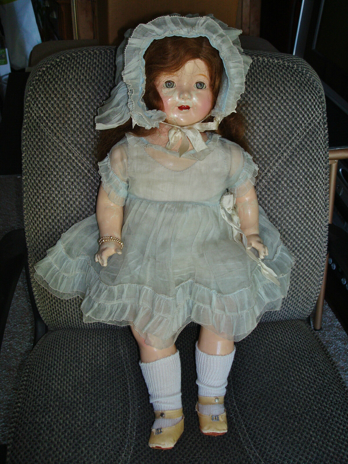 Original 1922 24" Petite American Character Composite Mama Doll