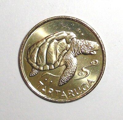 1994 Cape Verde 1 Escudo, Tartaruga, Sea Turtle, Animal Wildlife Coin